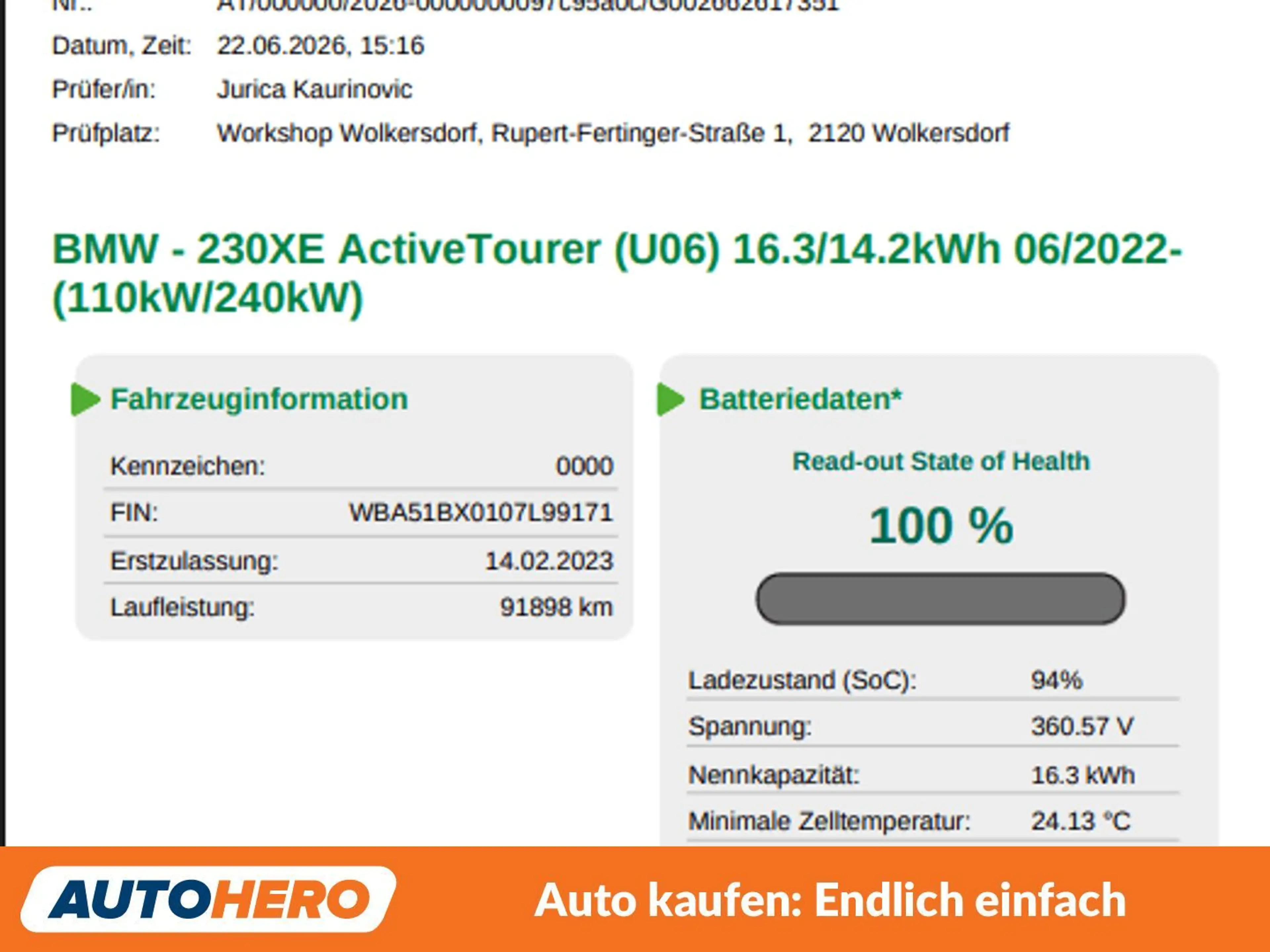 BMW 230 230e Active Tourer xDrive M Sport — photo 10