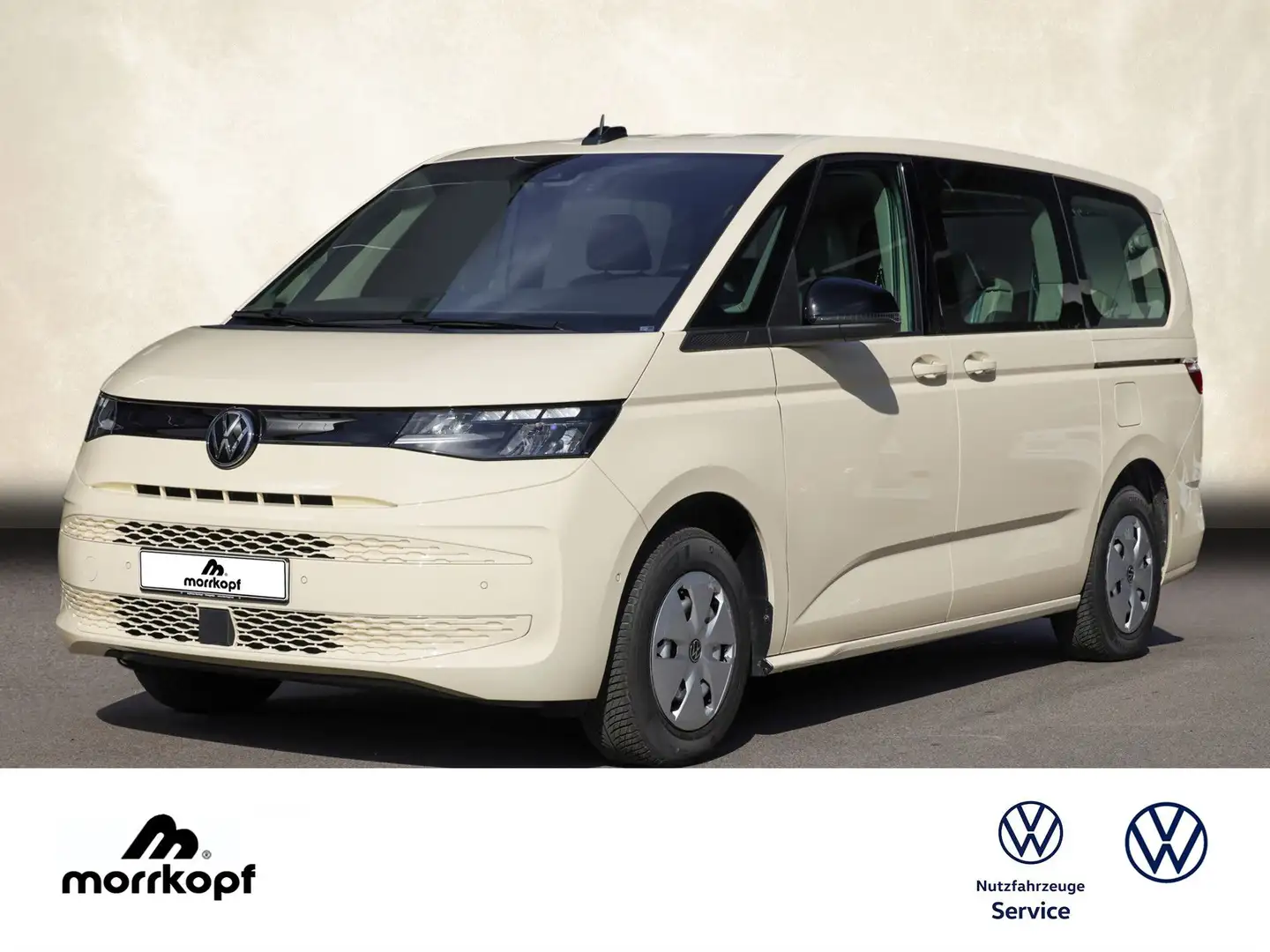 Volkswagen T7 Multivan 2.0TDI DSG LR +TAXI+7-SITZER+ Navi LED Beige - 1