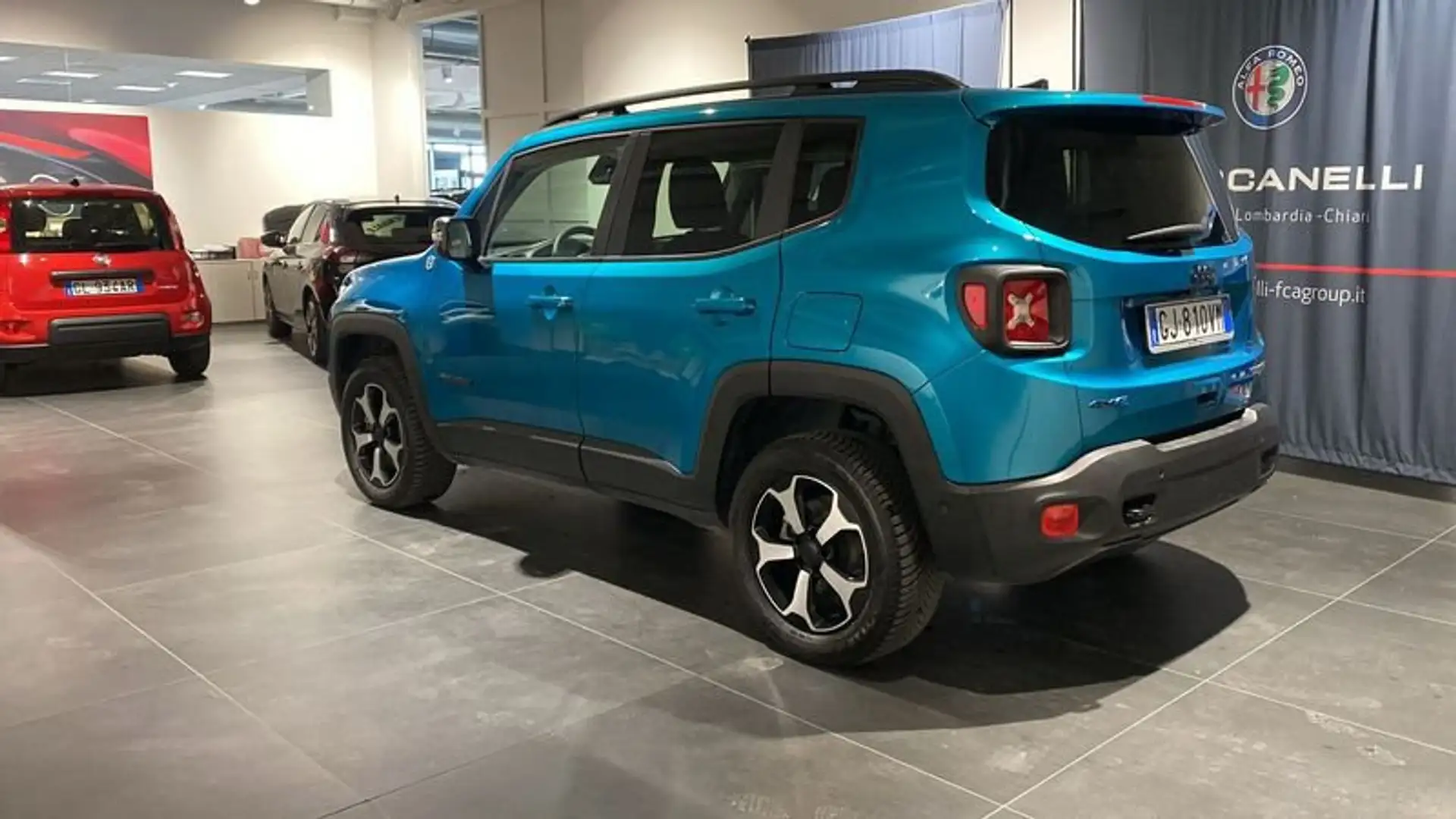 Jeep Renegade 1.3 T4 240CV PHEV 4xe AT6 Trailhawk Zielony - 2