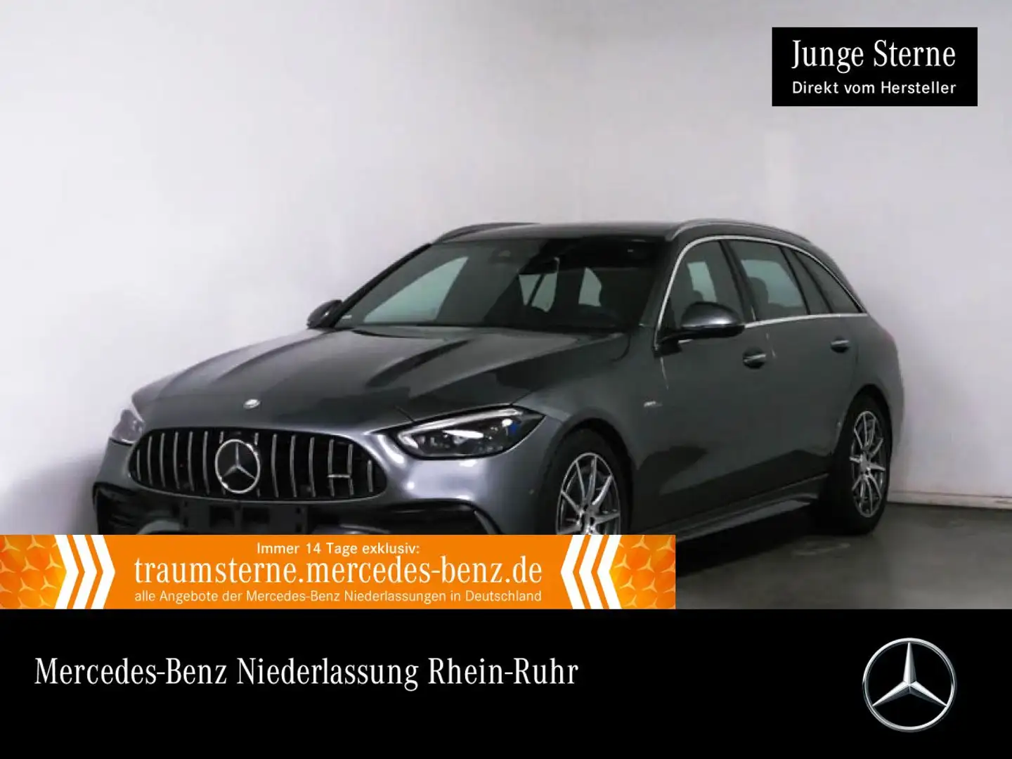 Mercedes-Benz C 43 AMG C 43 4M T-Modell PANO+STHZG+KEYLESS+9G Gri - 1