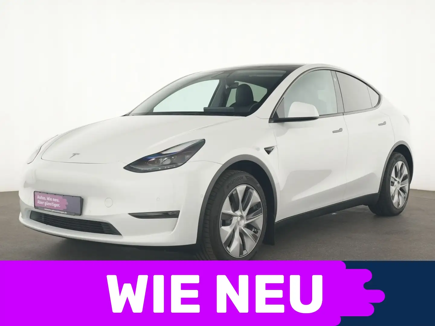 Tesla Model Y Panorama-Glasdach|Rückfahrkamera |ACC Fehér - 1