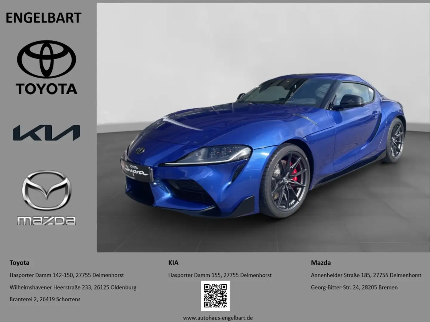 Toyota Supra 3.0 Legend Automatik Albastru - 1