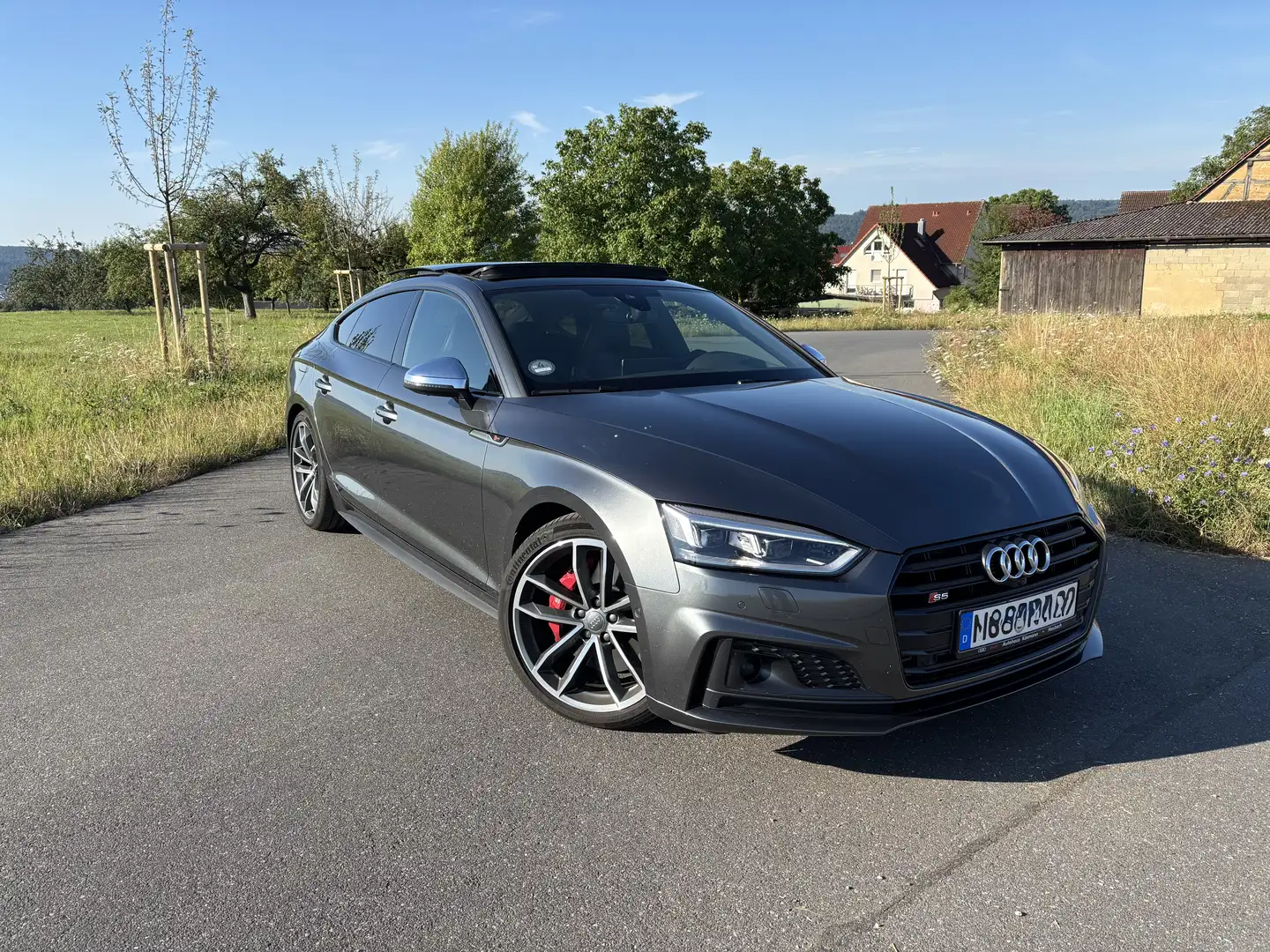 Audi S5 3.0 TFSI quattro Sportback Gri - 1