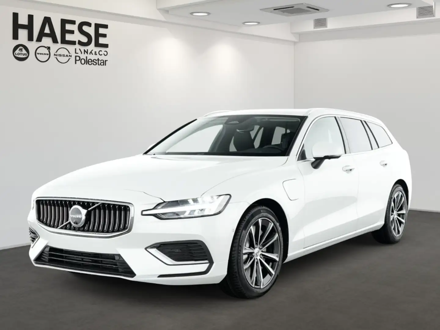 Volvo V60 T6 Core Plug-In Hybrid AWD EU6e 360°Kamera Frontsc Wit - 1