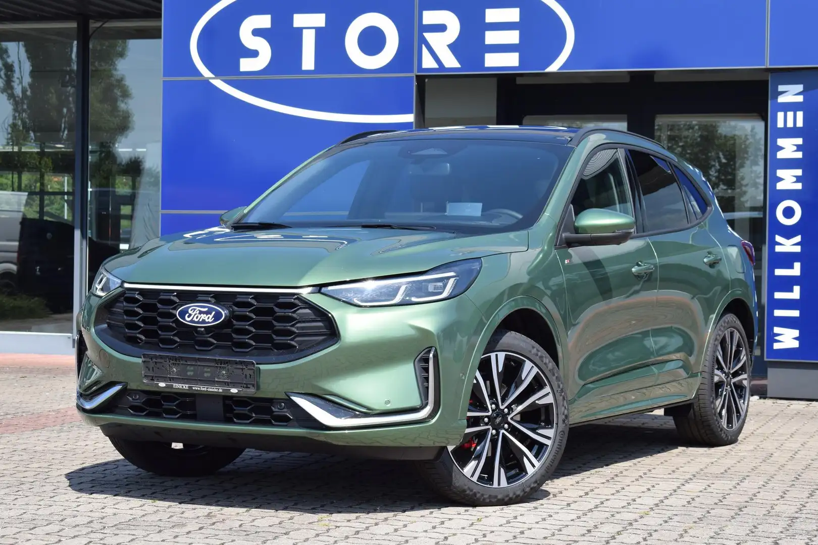 Ford Kuga FHEV Hybrid ST-Line X 4x4 Vollausstattung Groen - 2