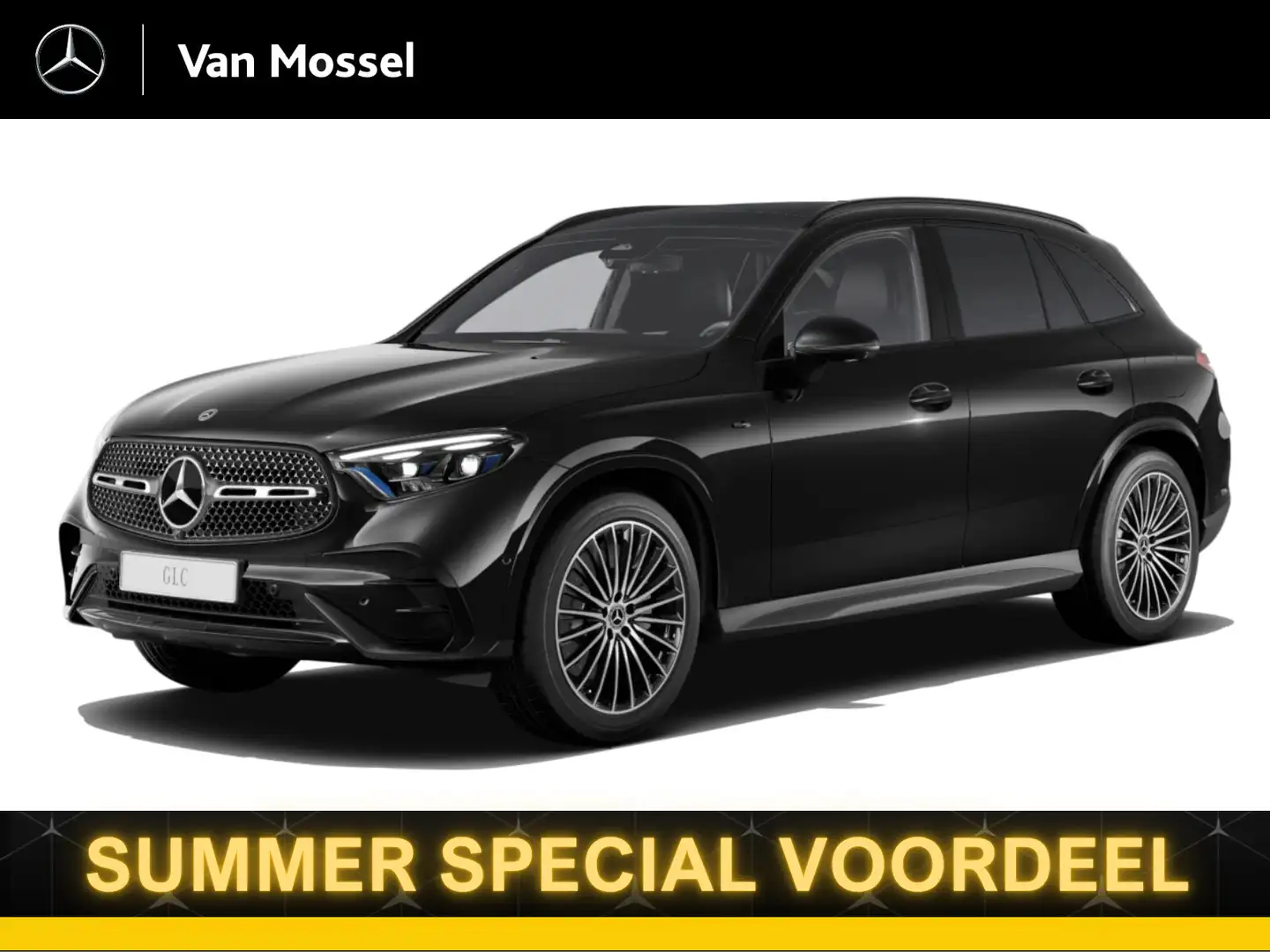 Mercedes-Benz GLC 300 300e 4MATIC Sport Edition AMG Premium / Nightpakke Grijs - 1