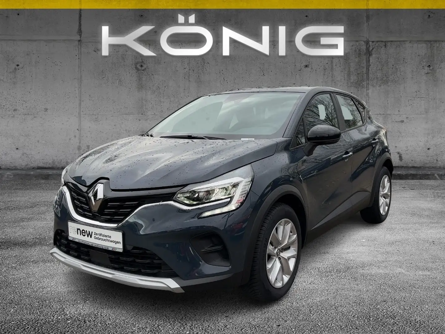 Renault Captur 1.0 EQUILIBRE TCe 90 KLIMA*NAVI*Tempomat Blau - 1