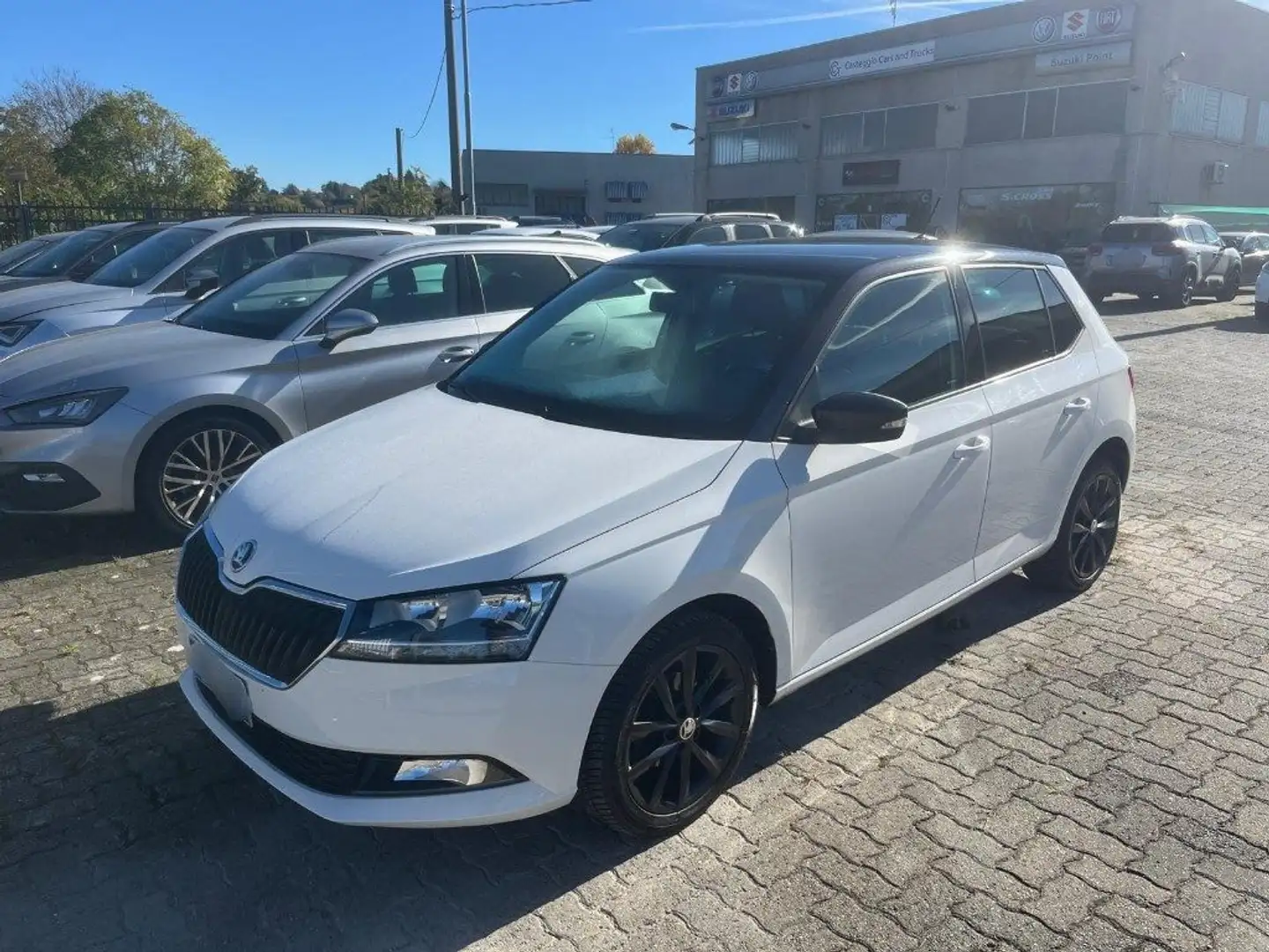 Skoda Fabia 1.0 MPI 75 CV Twin Color Bianco - 1
