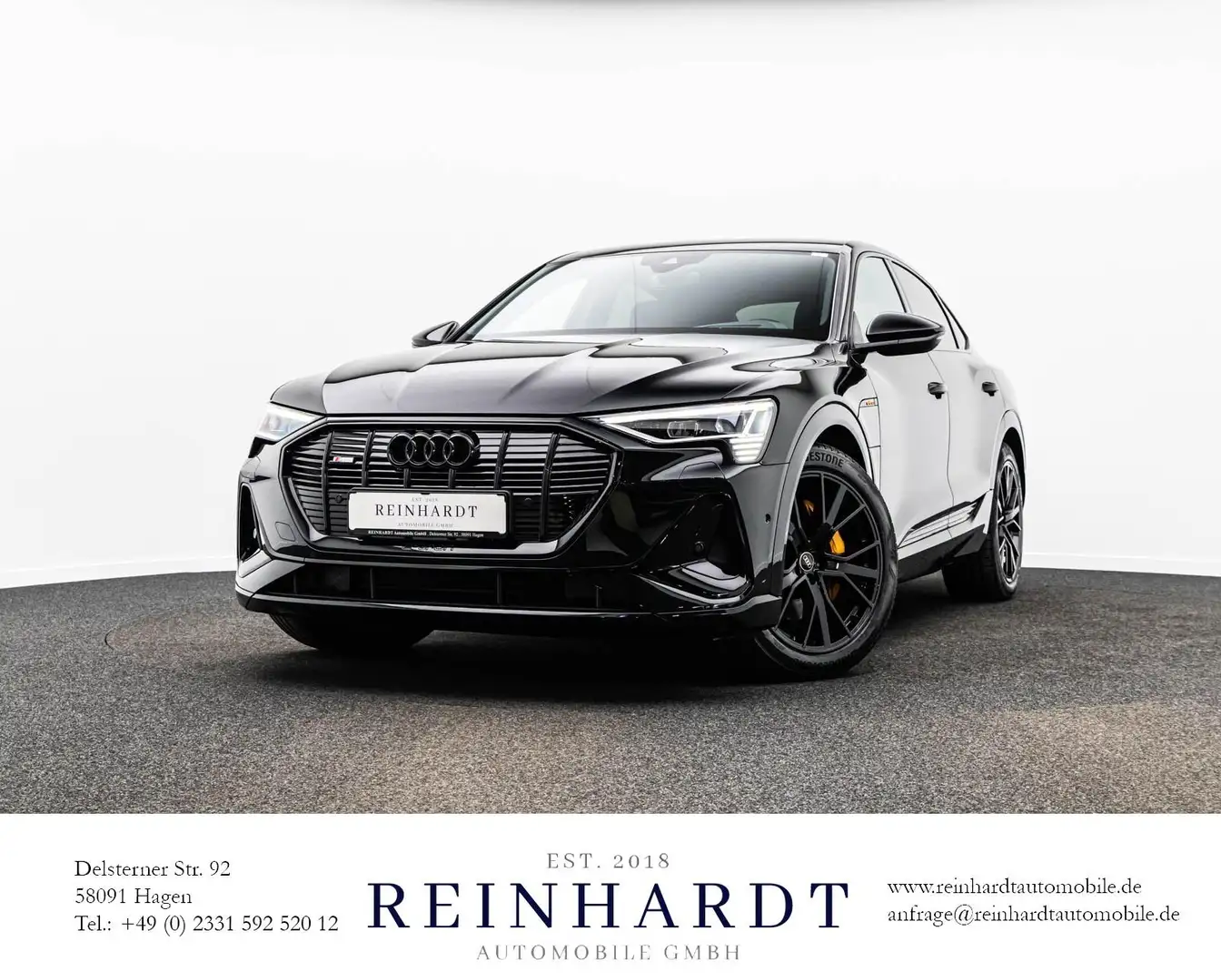 Audi e-tron SPORTBACK 55 2x S LINE/BLACK EDITION/ACC Schwarz - 1