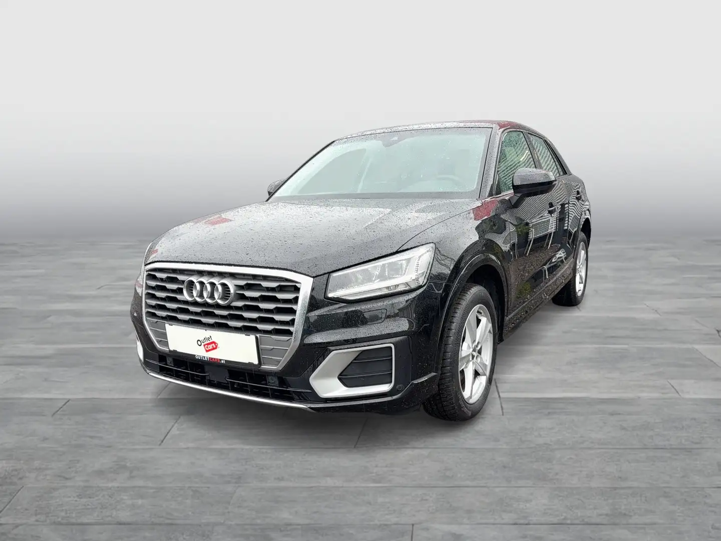 Audi Q2 30 TDI sport Aut. LED+LEDER+RADAR+DIGITALTACHO Schwarz - 2