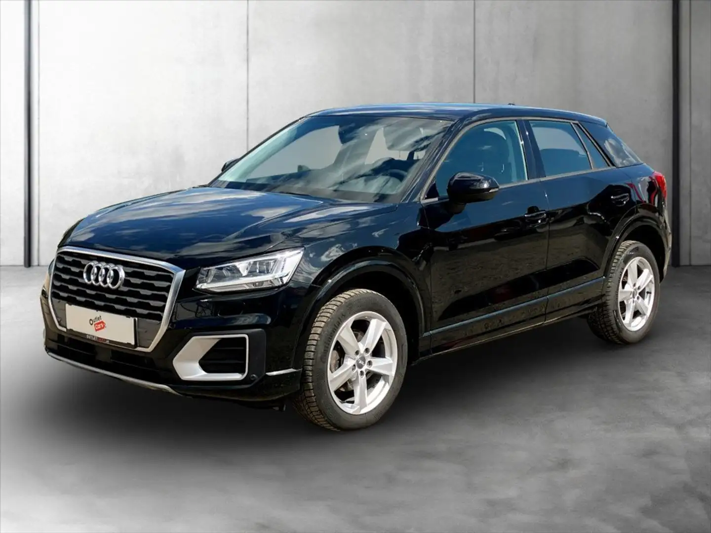 Audi Q2 30 TDI sport Aut. LED+LEDER+RADAR+DIGITALTACHO Schwarz - 2