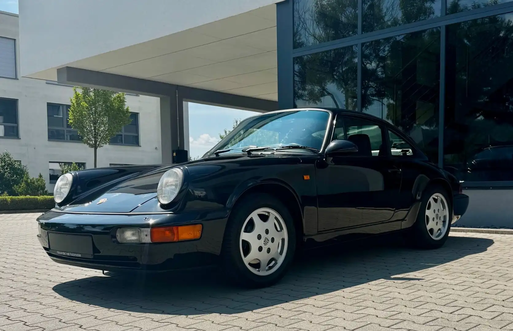 Porsche 964 Carrera TIP*DEUTSCH*KLIMA*LEDER*SSD*TOP AUTO Schwarz - 1
