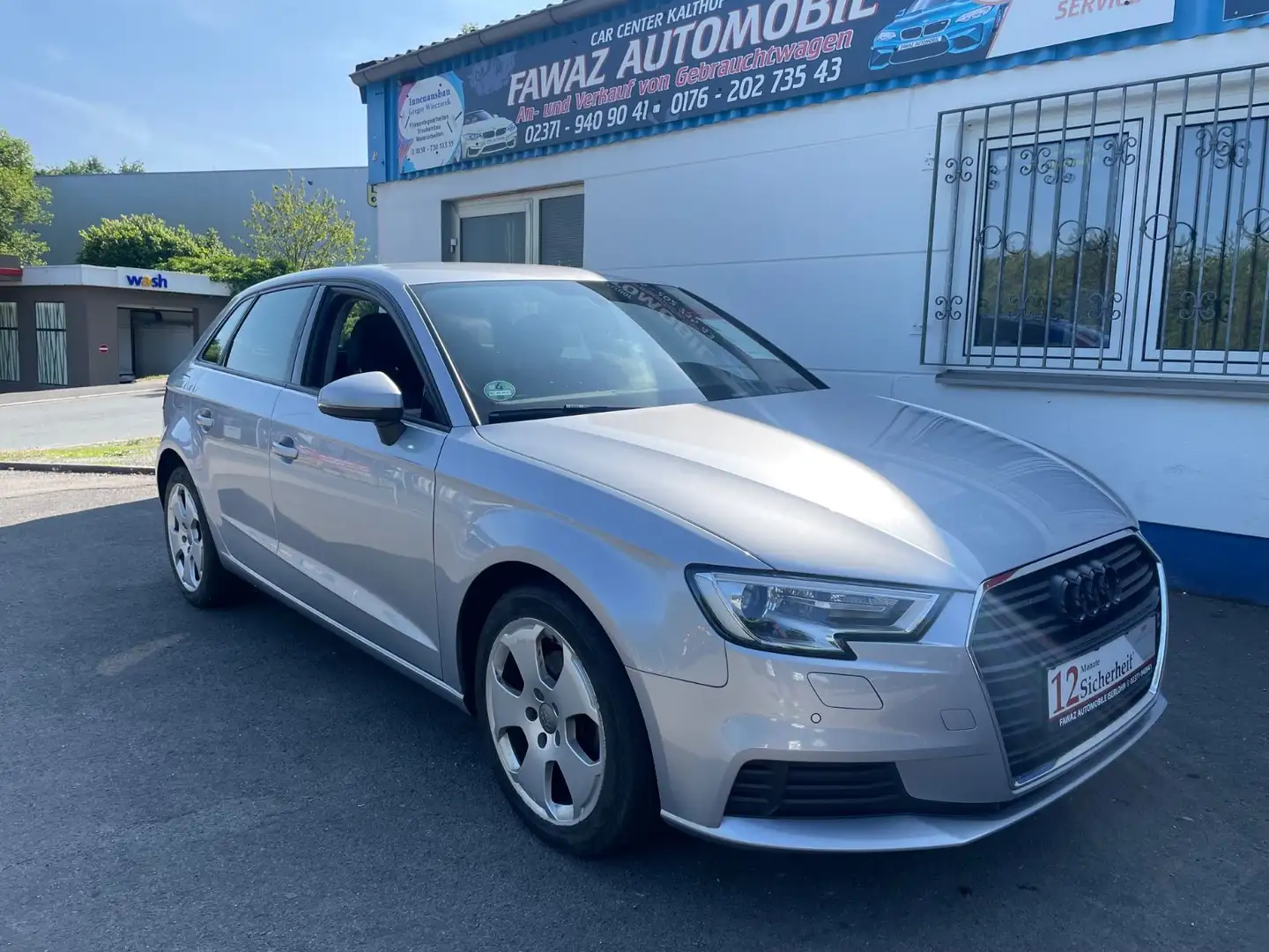 Audi A3 Sportback 30 TDI basis Zilver - 1