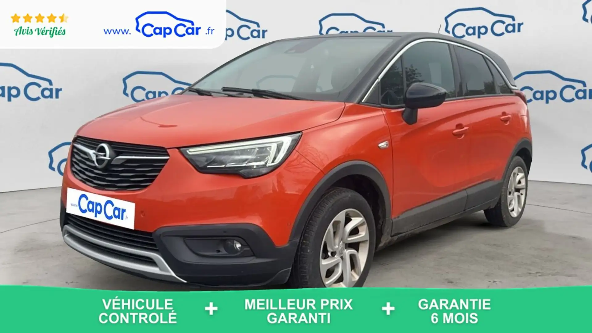 Opel Crossland 1.2 Turbo 110 Elegance Orange - 1