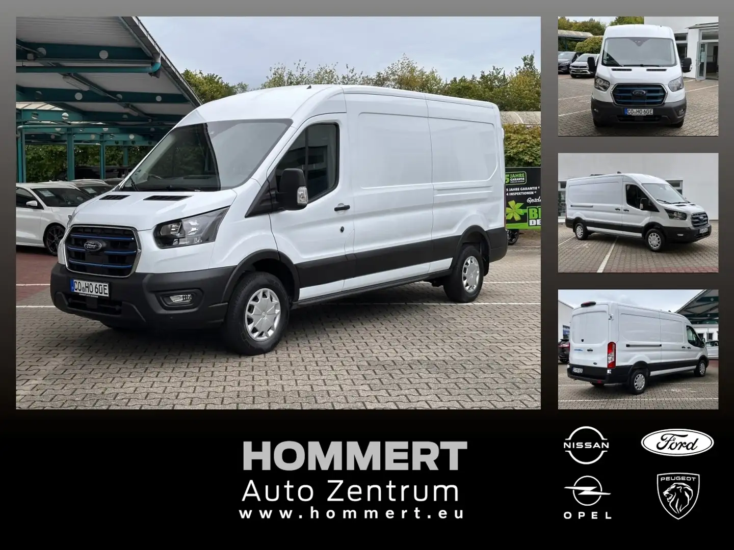 Ford Transit E- 425 L3 Trend *100% ELEKTRO* Weiß - 1