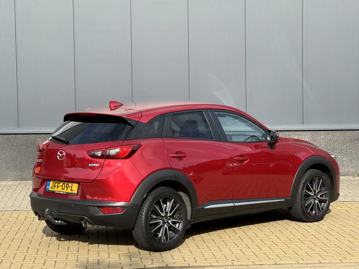Mazda CX-3 2.0 SkyActiv-G 120 SkyLease GT Leer Trekhaak Rouge - 2