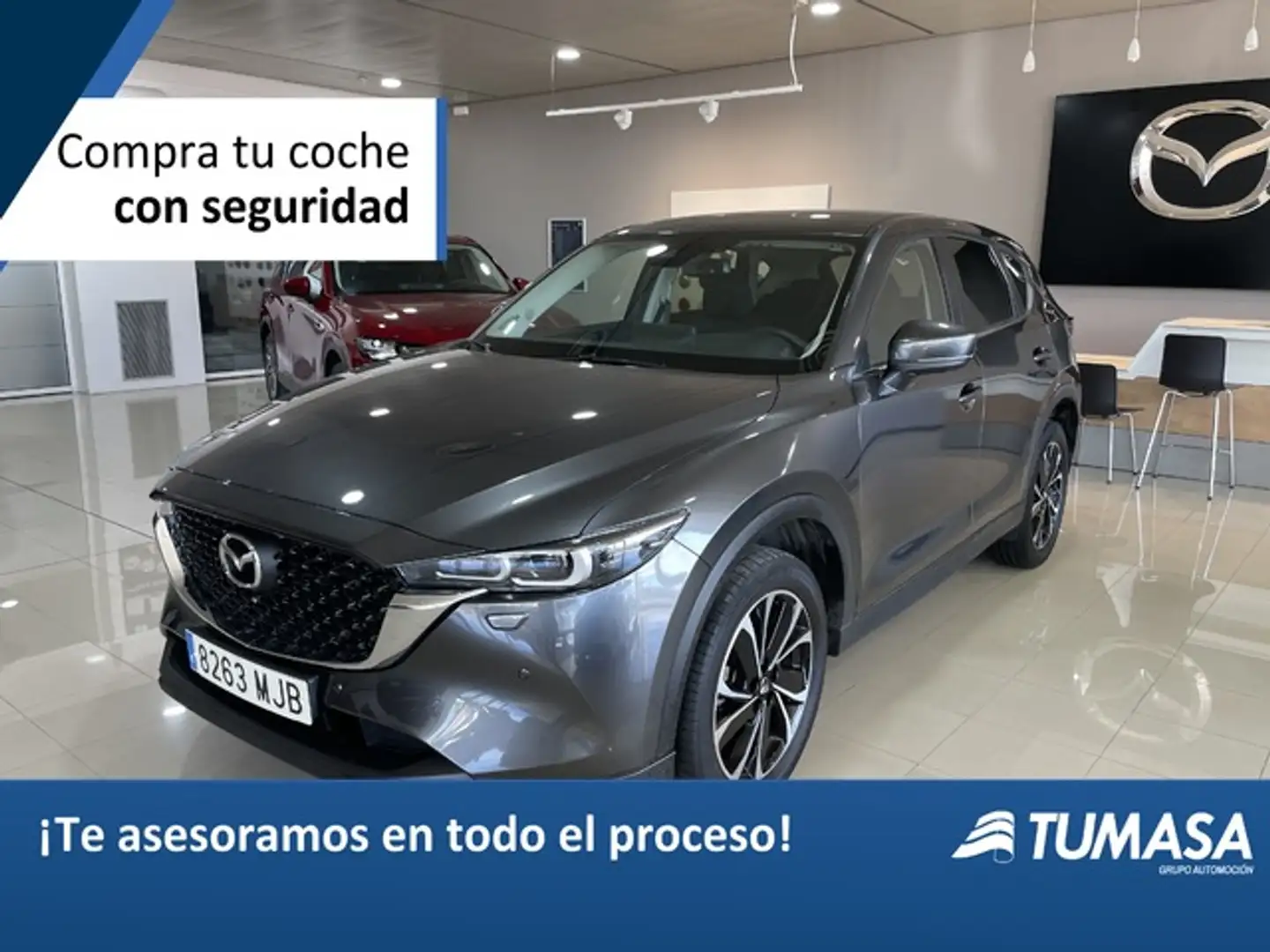 Mazda CX-5 2.0 e-Skyactiv-G MHEV Advantage 2WD 121kW Gris - 1