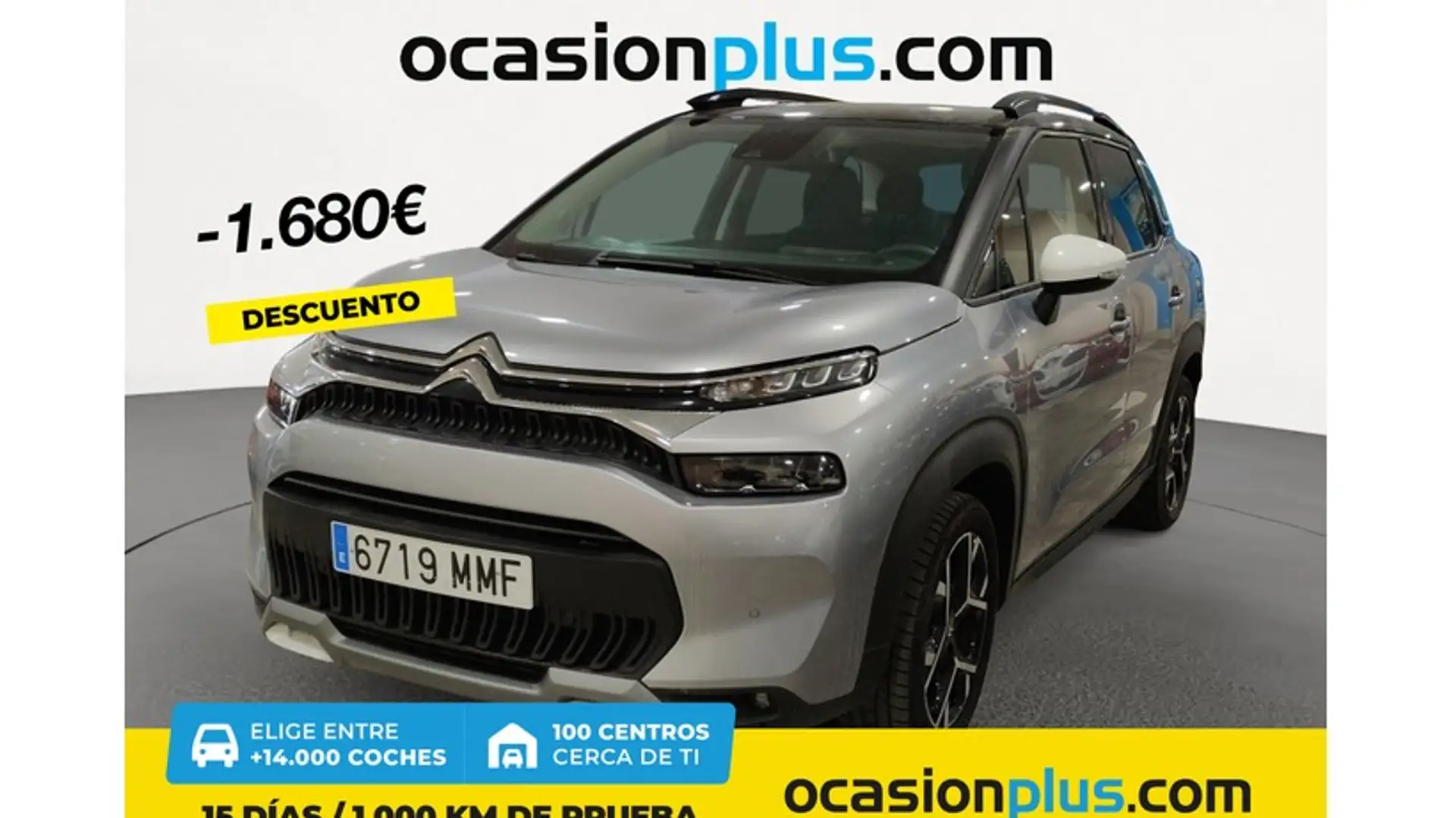 Citroen C3 Aircross Puretech S&S Shine Pack EAT6 130 Plateado - 1