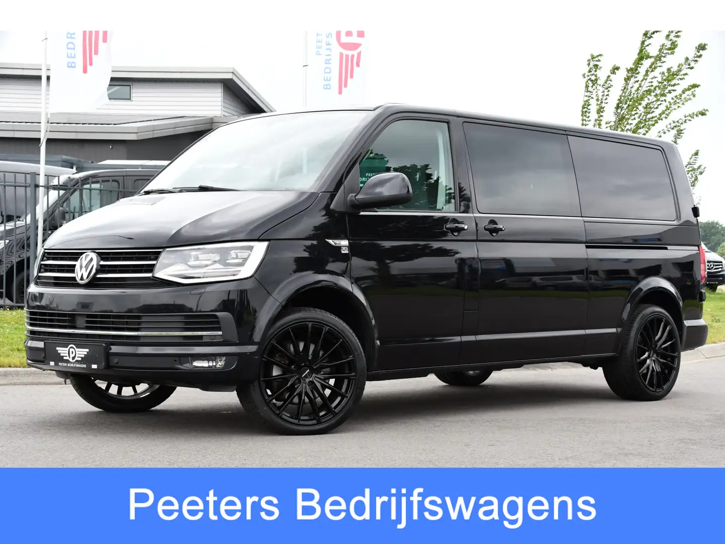 Volkswagen T6 Transporter 2.0 TDI L2H1 DC Highline Adaptieve Cruise, LED, Ca Noir - 1