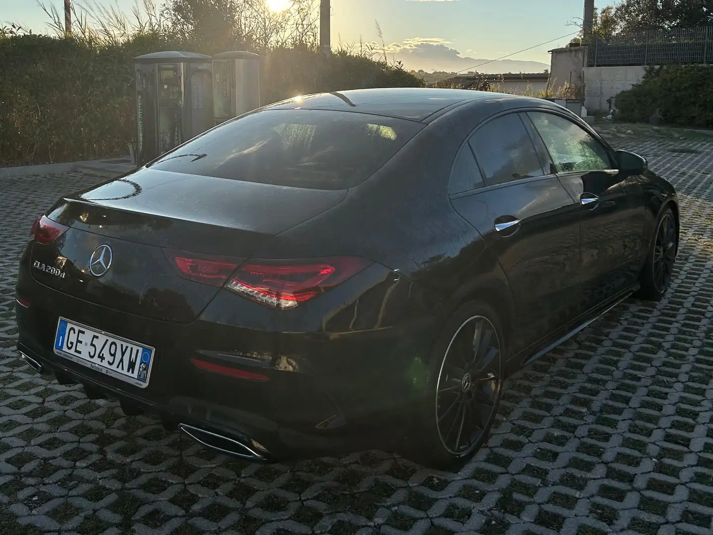 Mercedes-Benz CLA 200 CLA Coupe - C118 Coupe d Night edition auto Nero - 2