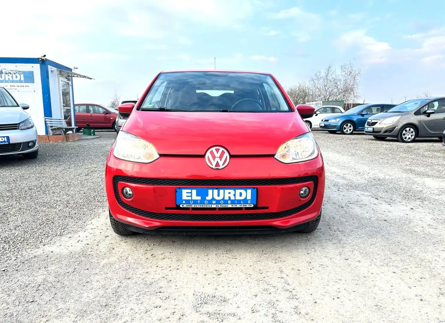 Volkswagen up! *Klima* *105Tkm* *Gepflegt * *TÜV NEU* Rot - 2