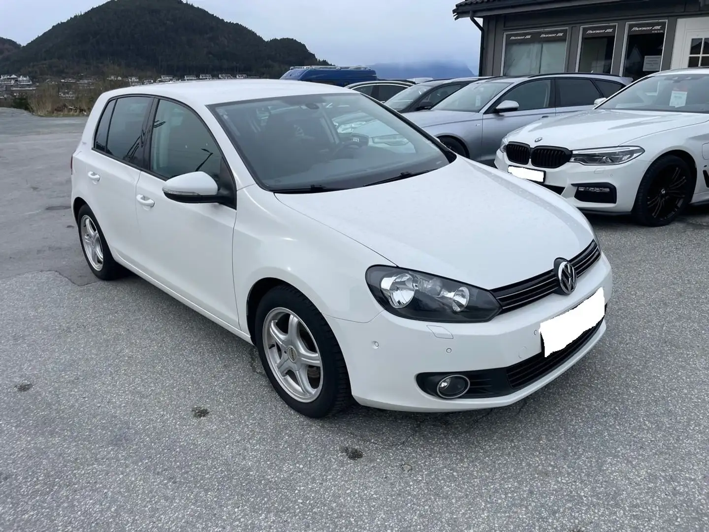Volkswagen Golf Golf 1,6 CR TDi Blanc - 2