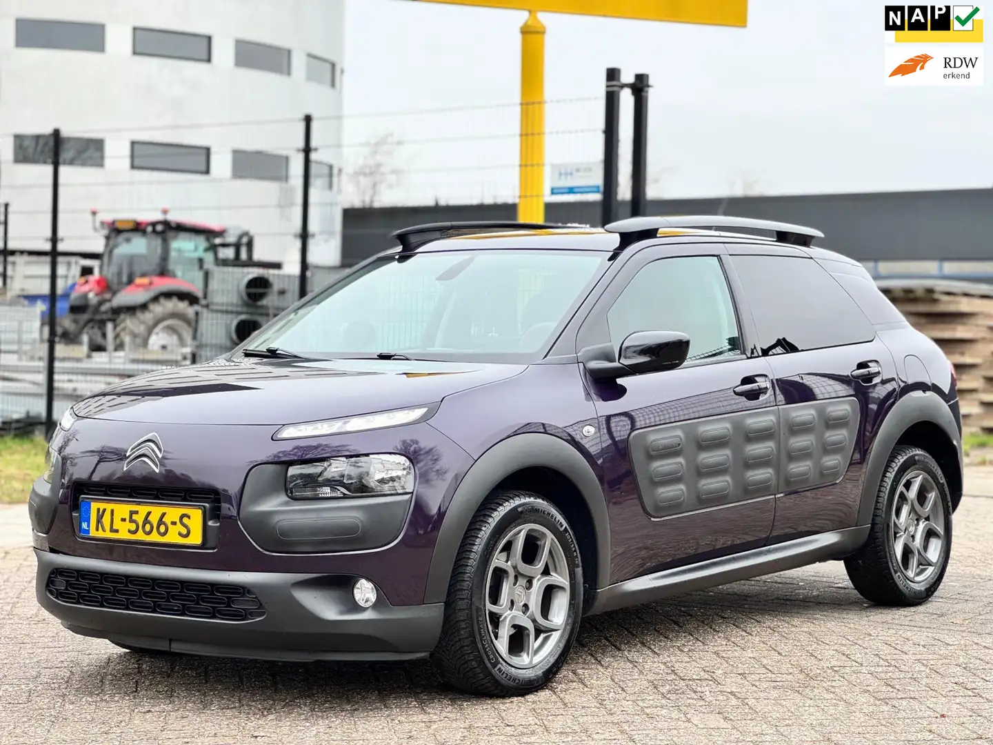 Citroen C4 Cactus 1.2 PureTech Shine|NAVI|PSENSOR|CAMERA|CRUISE|AIRC Mauve - 1
