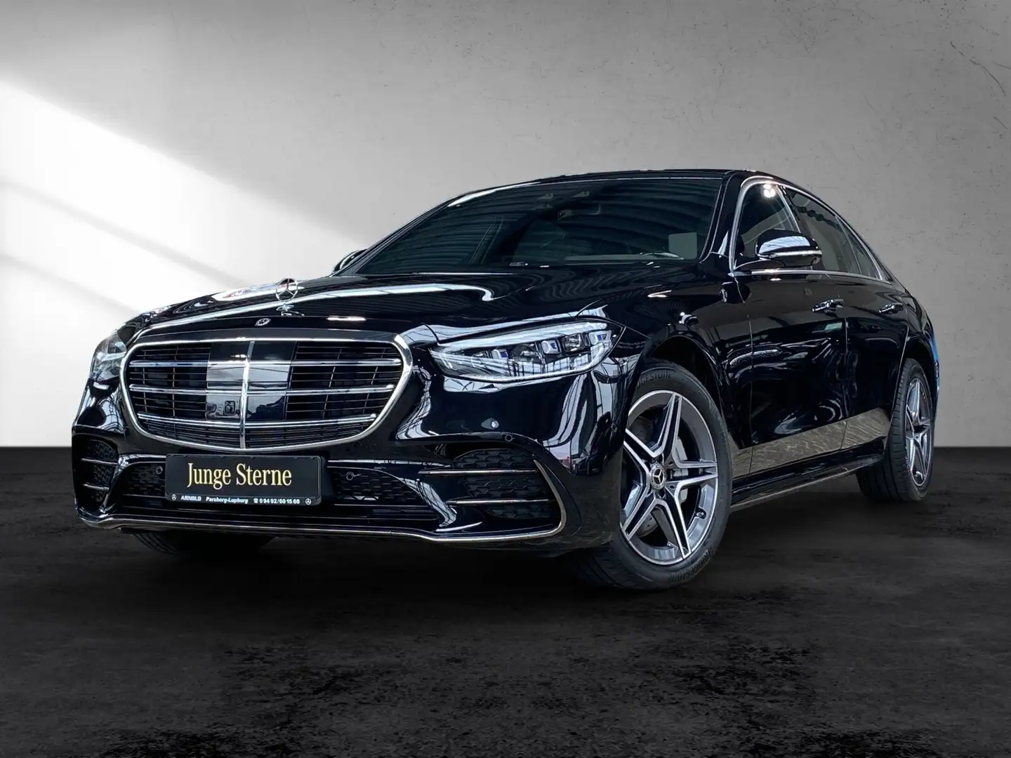 Mercedes-Benz S 450 S 450 d 4M AMG Line Exklusiv Pano HUD 360° Distr Schwarz - 2