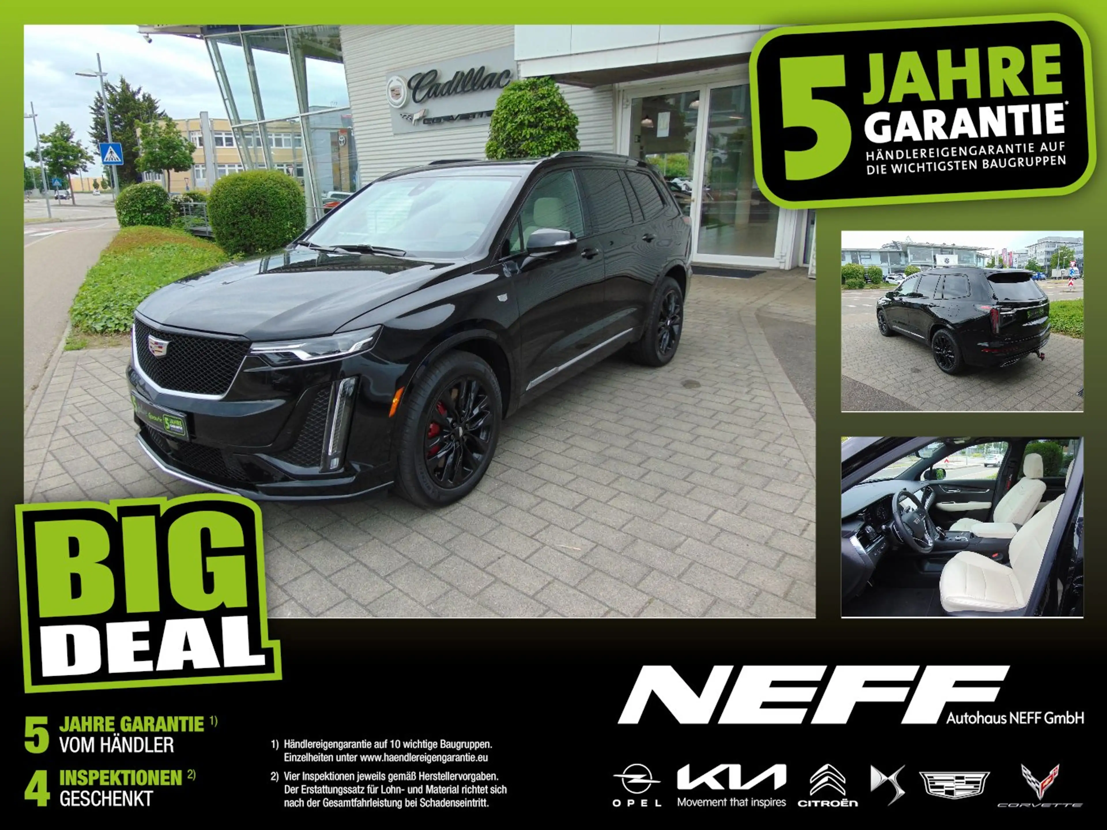 Cadillac XT6 Sport 3,6 V6 Black Edition AHK Panoramadach