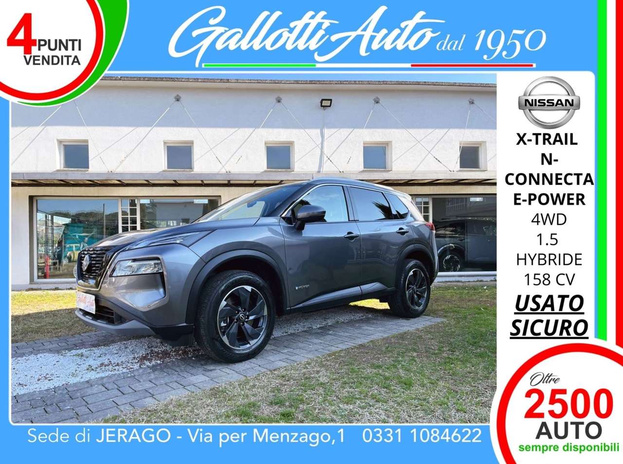 Nissan X-Trail N-Connecta 1.5 e-power e-4orce 4wd 158cv automati