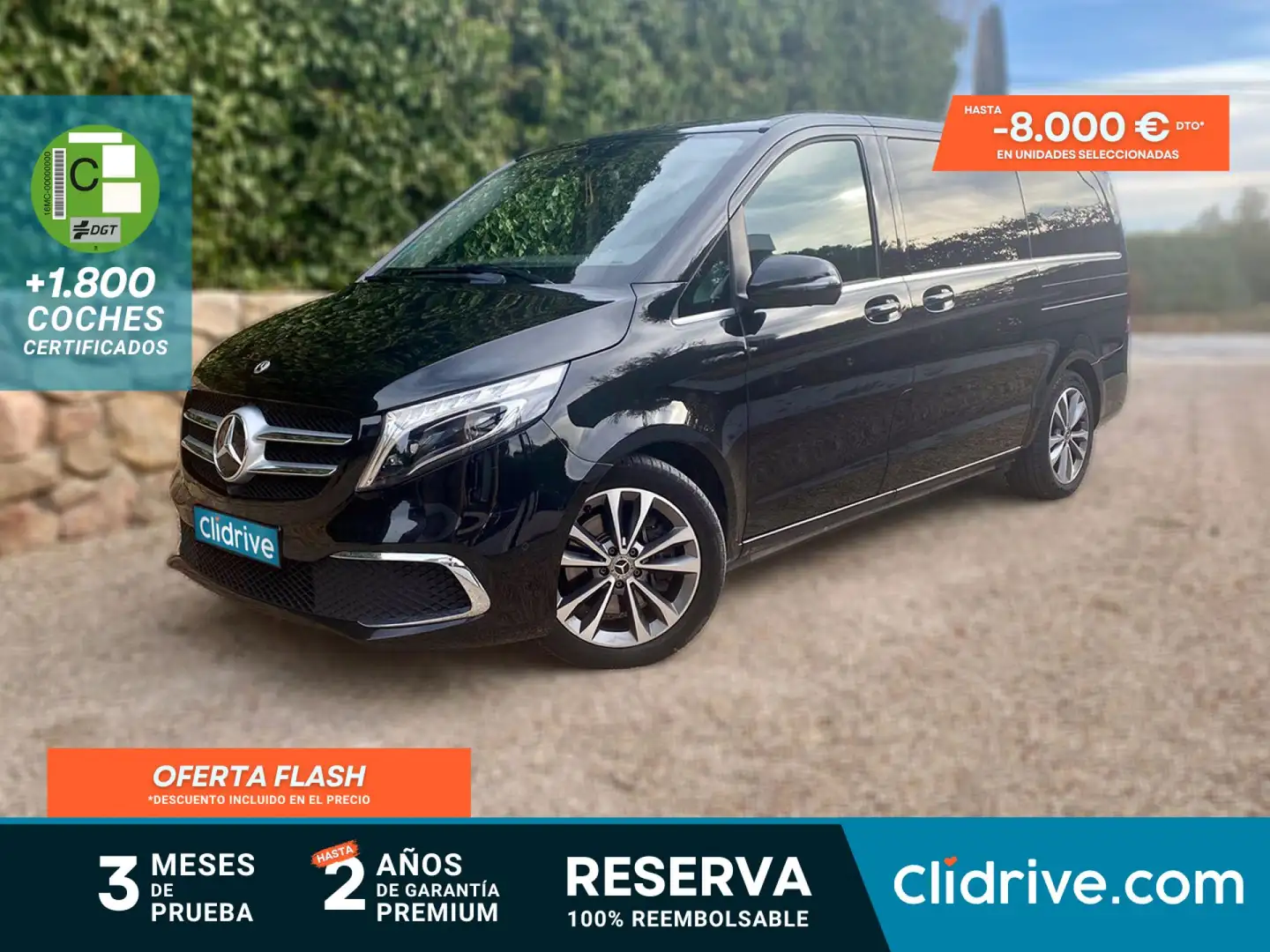 Mercedes-Benz V 220 220d Largo Avantgarde 7G Tronic Negro - 1