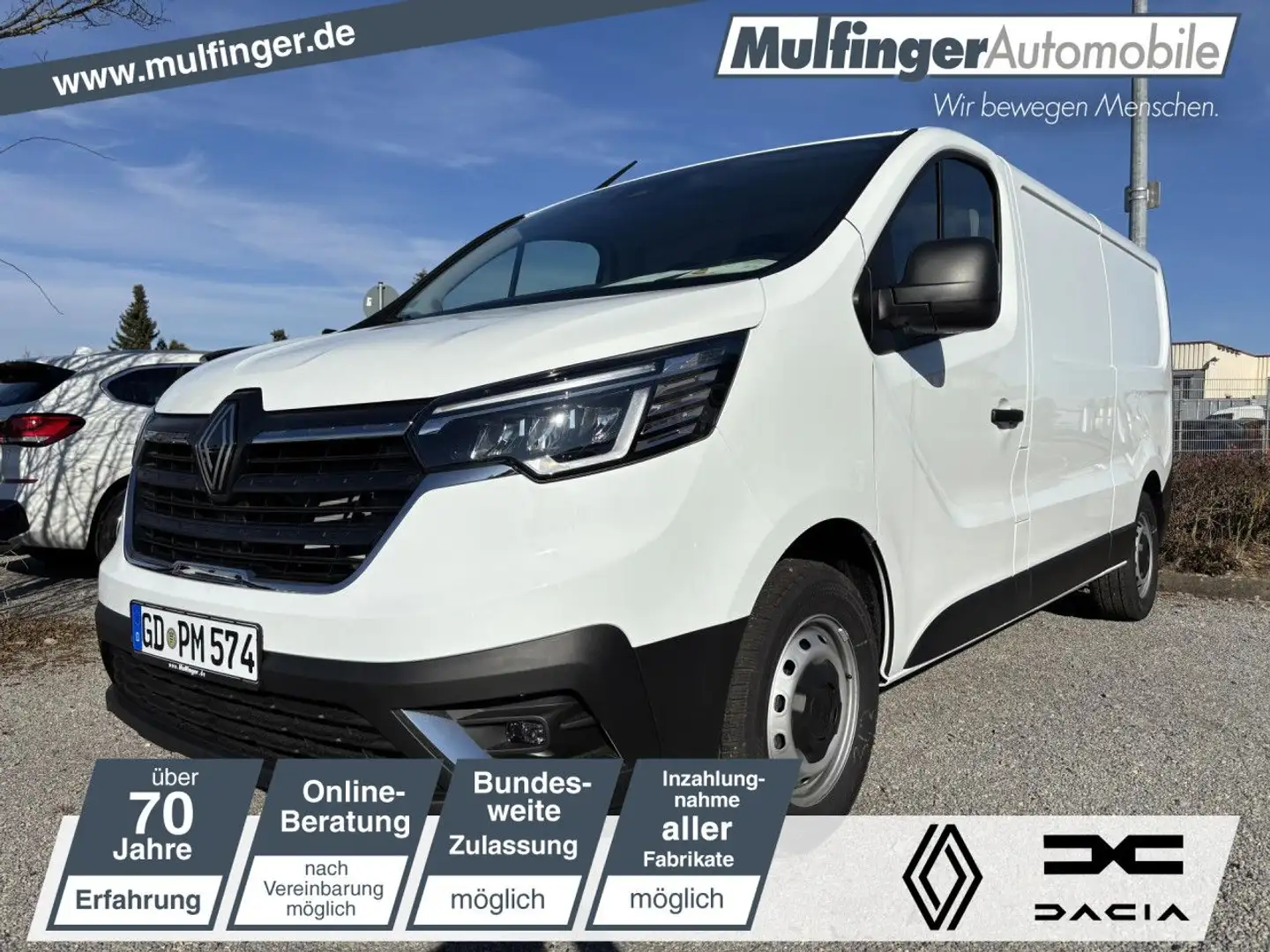 Renault Komfort L2H1 3,1t Blue dCi 150 Allwetter AHK Klima Weiß - 1