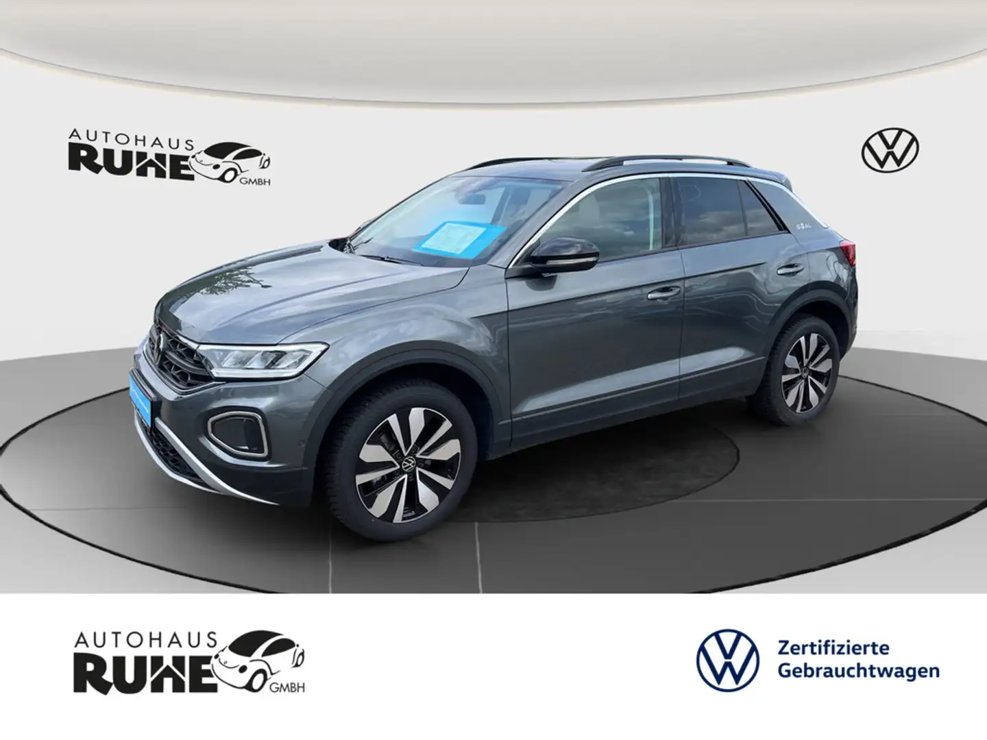 Volkswagen T-Roc GOAL 1.5 TSI 110kW DSG LED STANDHZ ACC Gris - 1