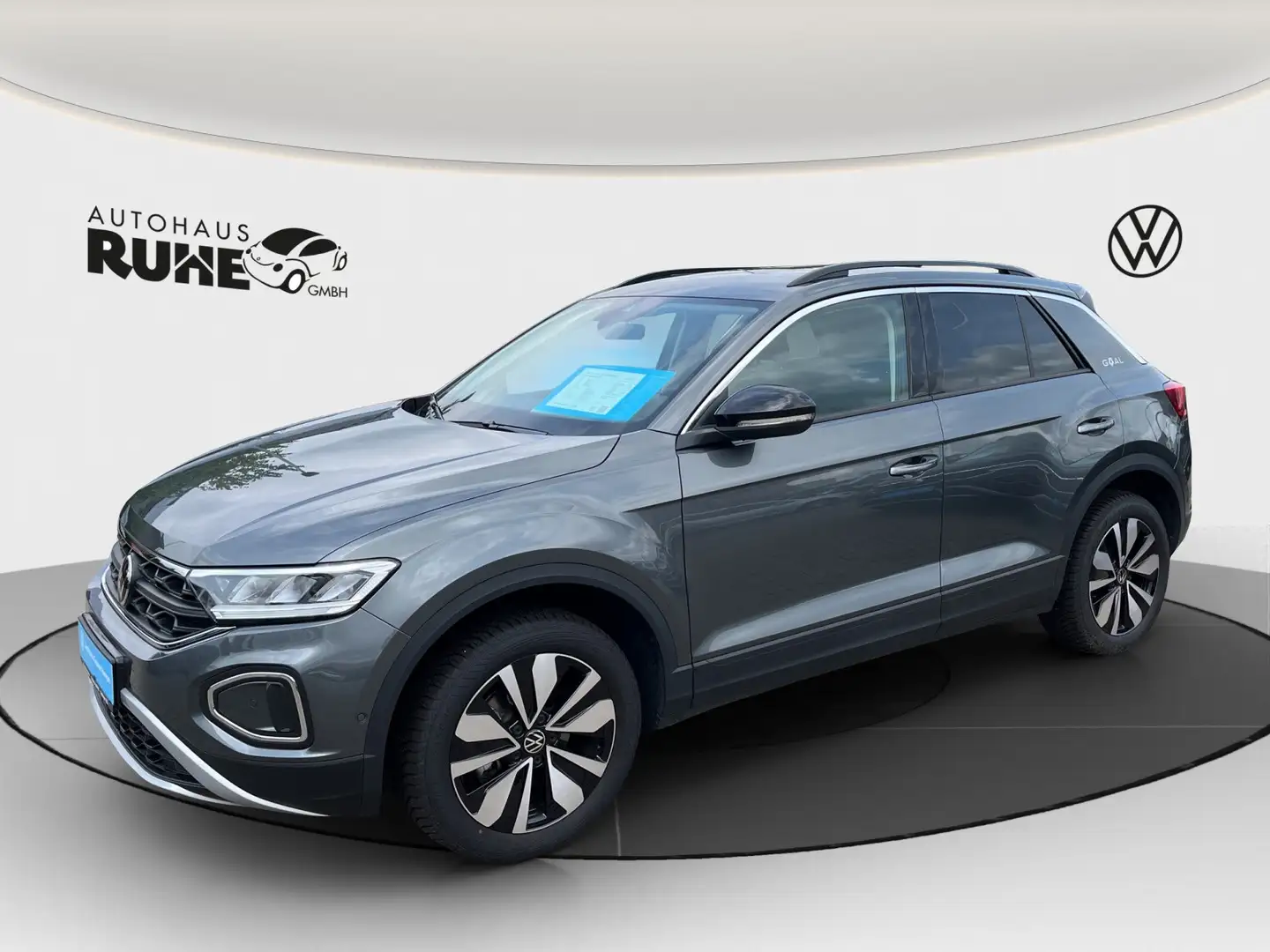 Volkswagen T-Roc GOAL 1.5 TSI 110kW DSG AHK STANDHZ ACC Gris - 2