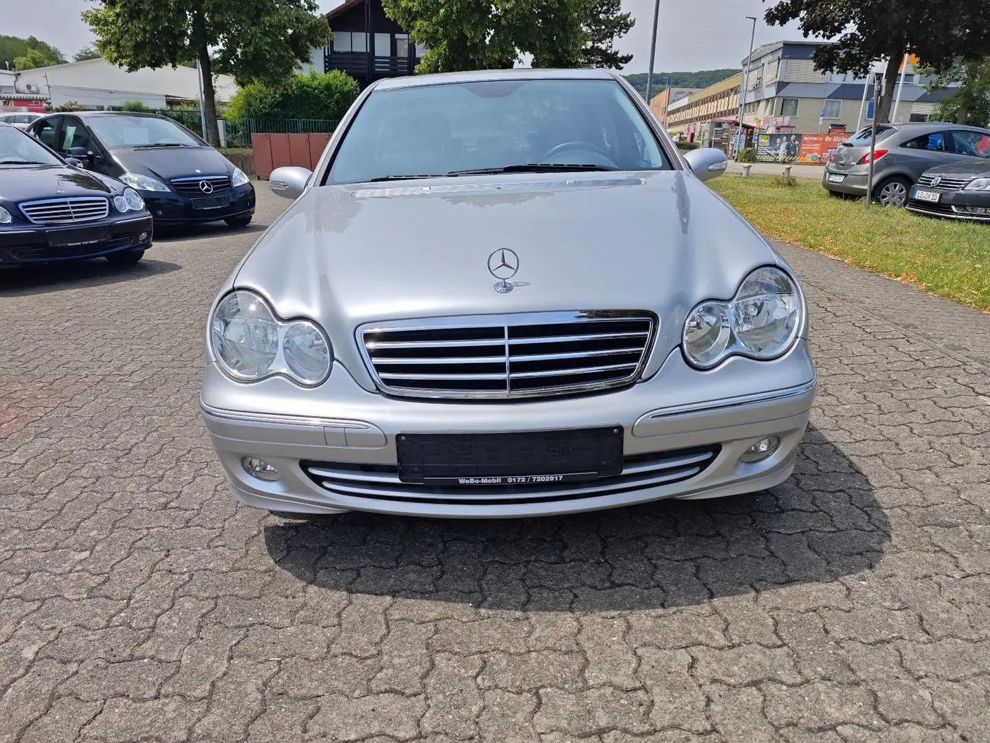 Mercedes-Benz C 180 K, AVANTGARDE, sehr vieles neu!!! Zilver - 2