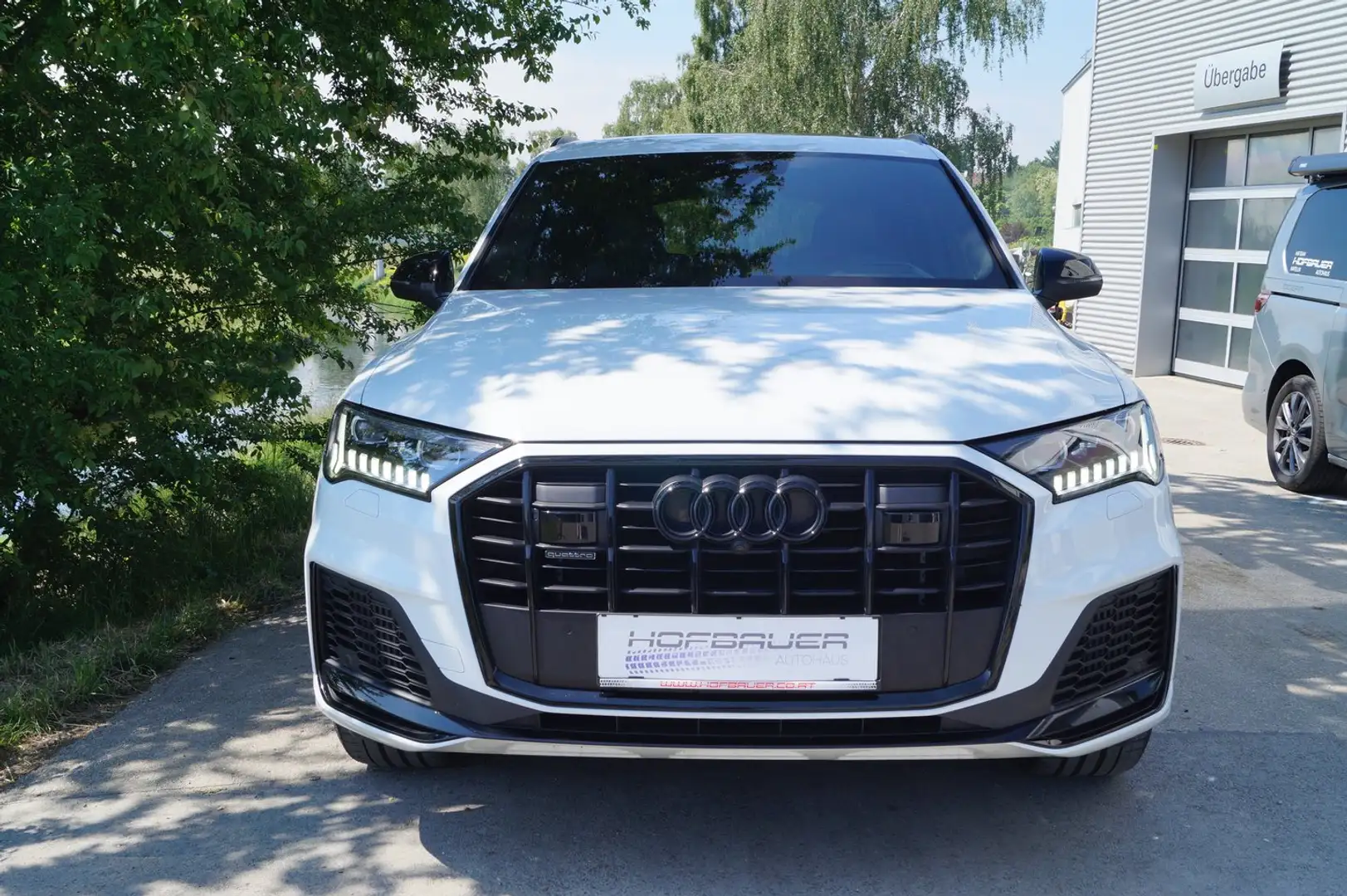 Audi Q7 60 TFSI e quattro S line Blanc - 2