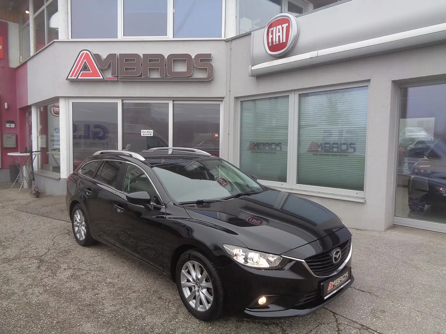 Mazda 6 Mazda6 Sport Combi CD150 Challenge Aut. Schwarz - 1