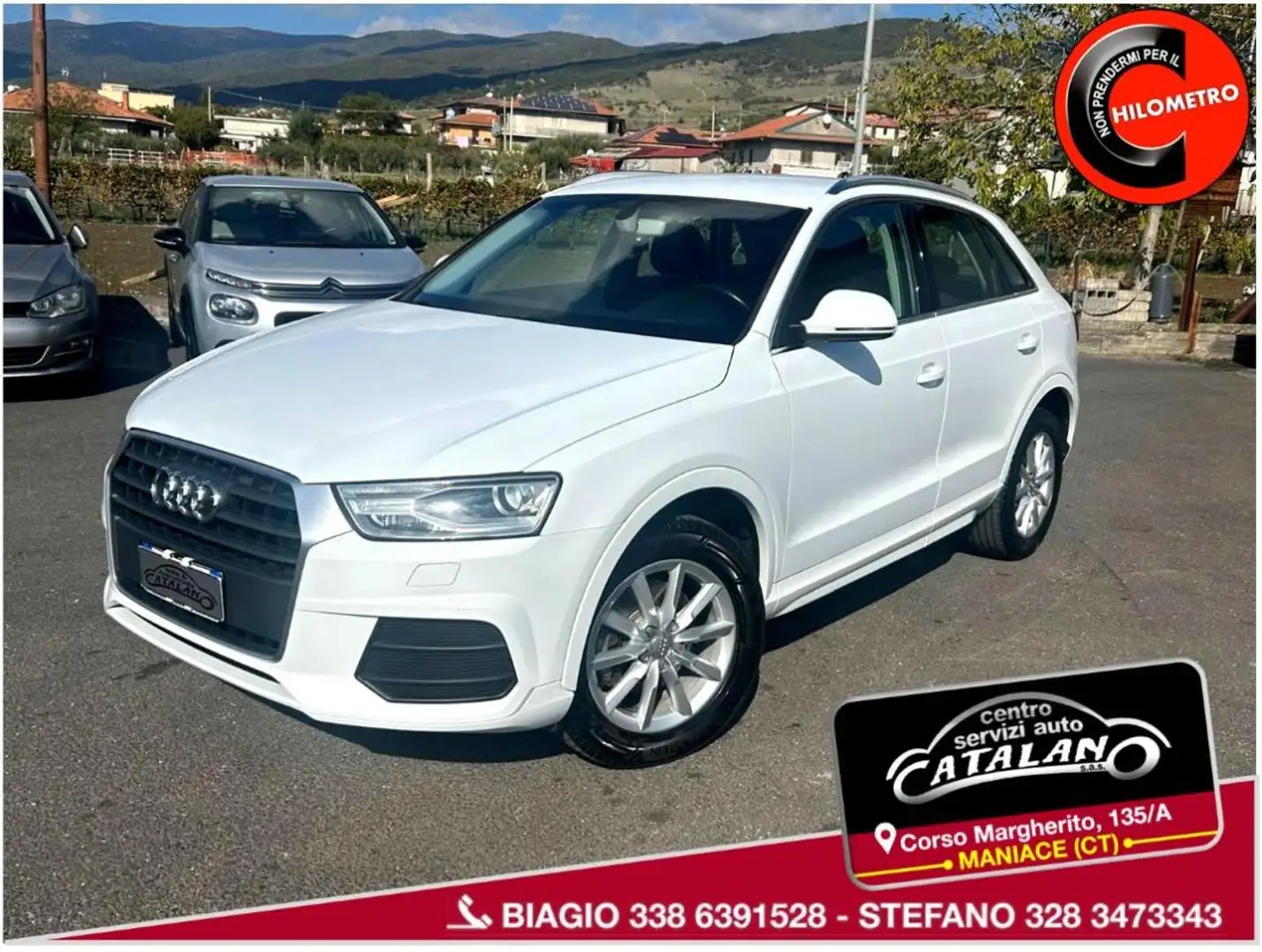 Audi Q3 2.0 TDI 120 CV Sport Bianco - 1