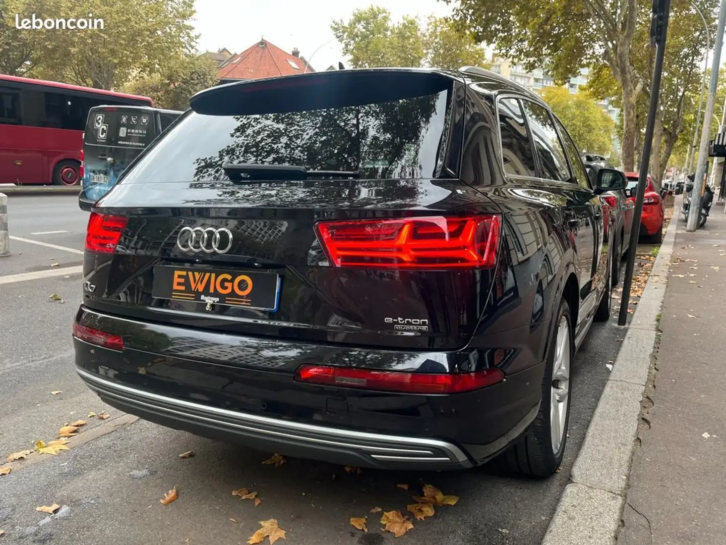 Audi Q7 3.0 tdi e-tron 373h 260 phev hybrid s-line quattro tiptronic bva Schwarz - 2