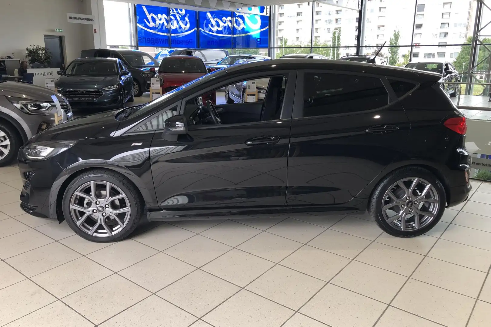 Ford Fiesta 1.0 EcoBoost Hybrid ST-Line X | Stoel + Stuurverwa Schwarz - 2