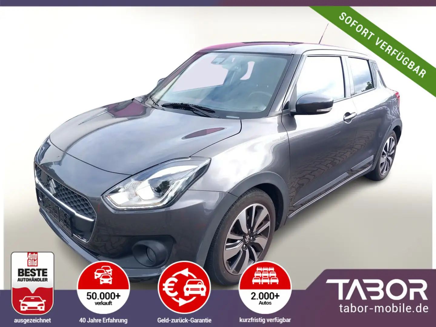 Suzuki Swift 1.0 Boosterjet 111 Comfort LED ACC KeyLess Grau - 1