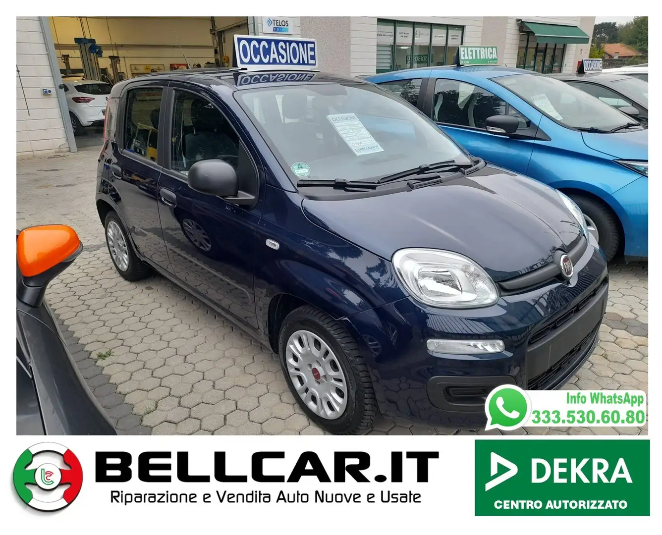 Fiat Panda Panda 1.2 Easy 69cv Blau - 1