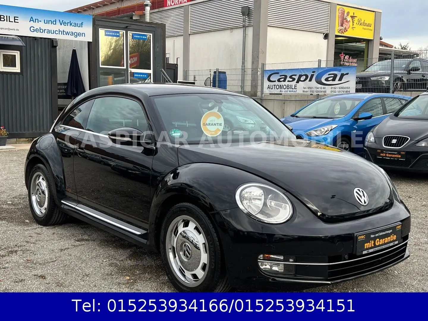 Volkswagen Beetle 1,2 TSI Cup,KLIMAAUTOM.,SHZ,PDC,TEMPOMAT Schwarz - 1