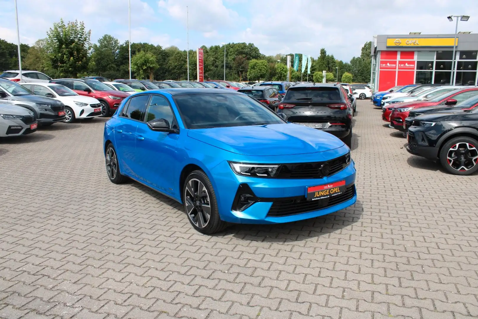 Opel Astra L Lim.  Electric GS*1.Hand*Pano*SHZ* Blau - 1