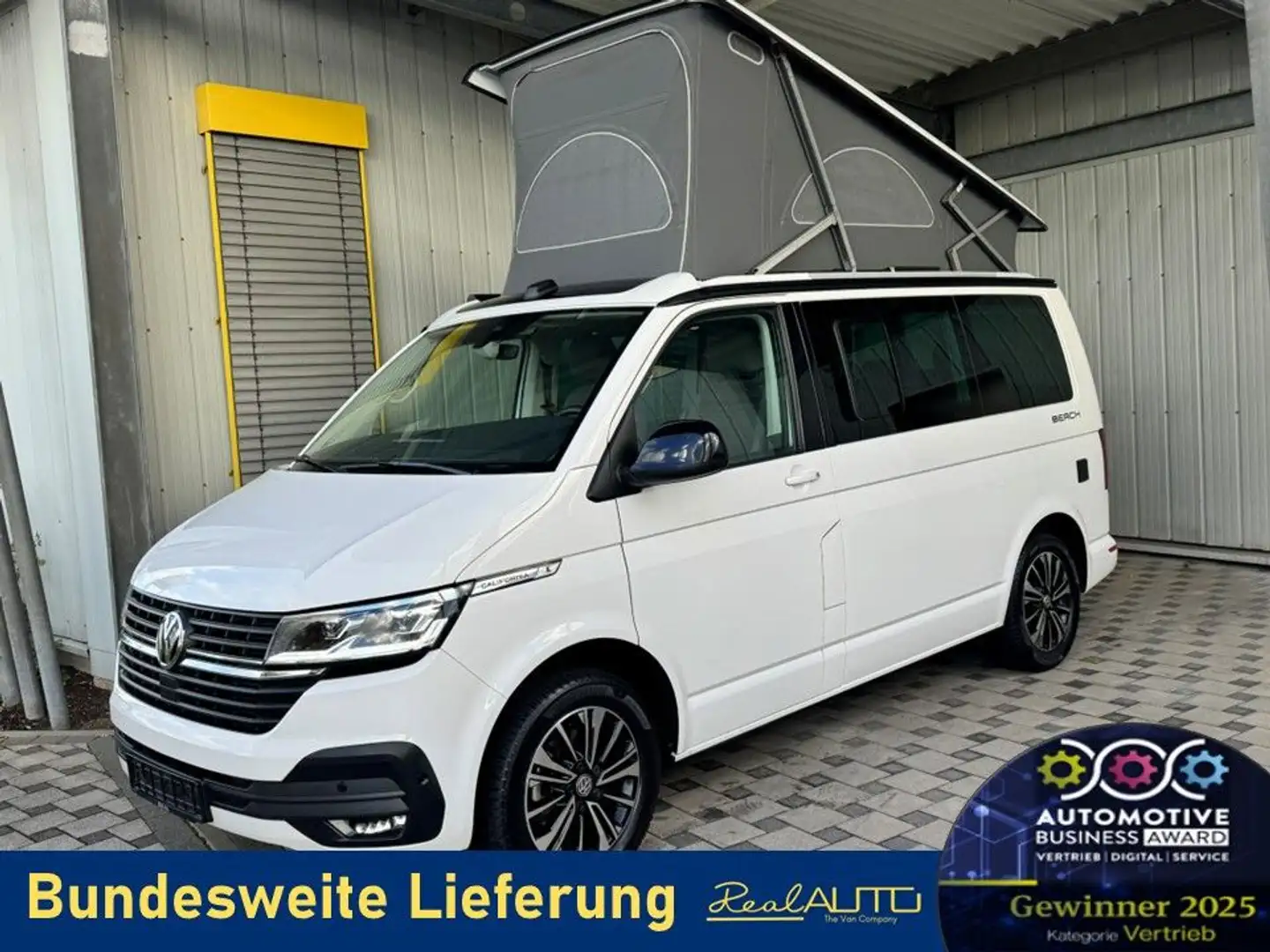 Volkswagen T6 California 6.1 TDI DSG Beach Edition ACC*LED Blanc - 1