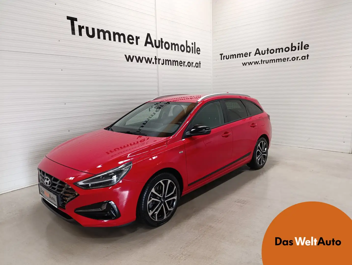 Hyundai i30 CW 1,6 CRDi Trend-Line DCT Aut. Rouge - 1