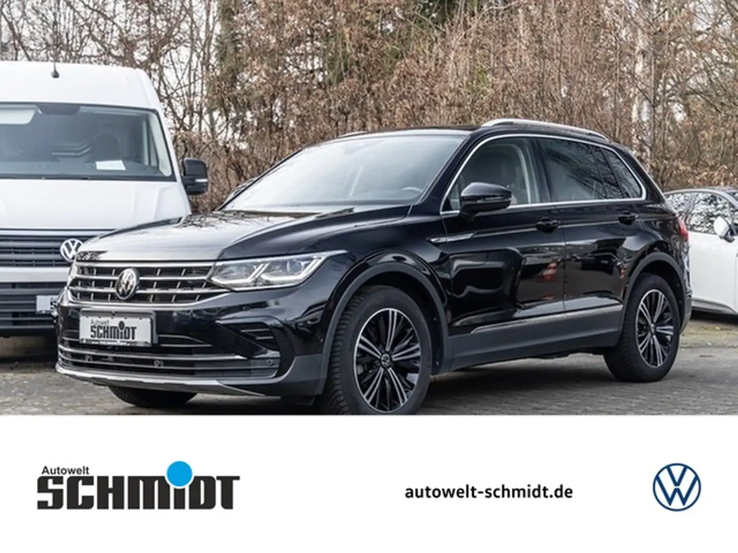 Volkswagen Tiguan 1.5 TSI DSG Elegance ACC AHK LED NAVI KEYLESS PANO Schwarz - 1