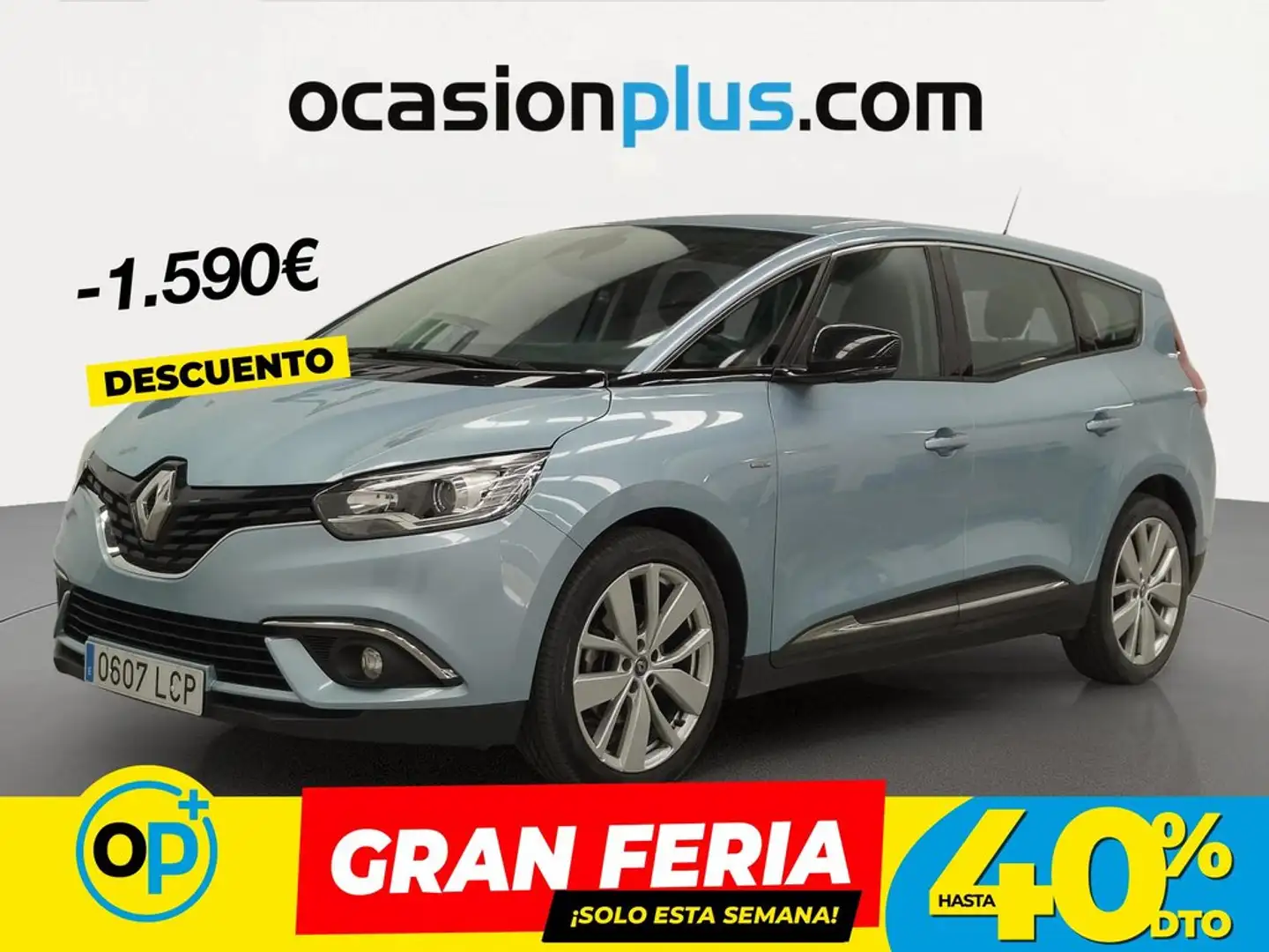 Renault Grand Scenic dCi Limited Blue 110kW Azul - 1