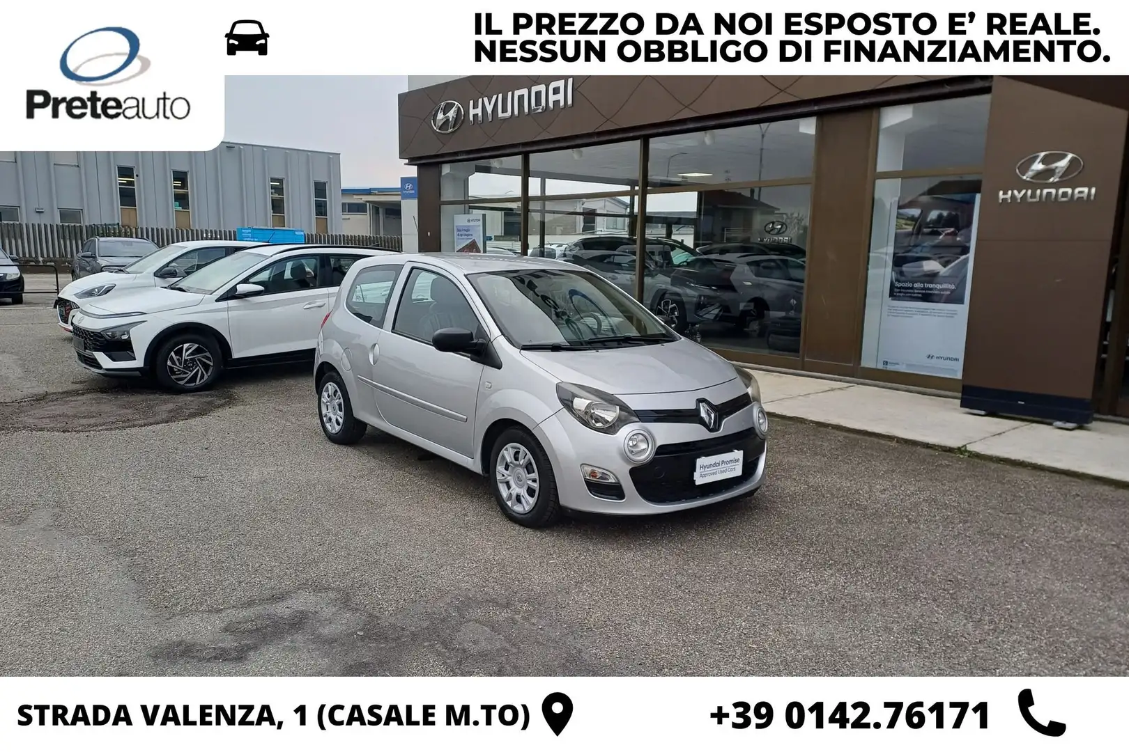 Renault Twingo Twingo 1.2 16V Etoile OK NEOP Grigio - 1