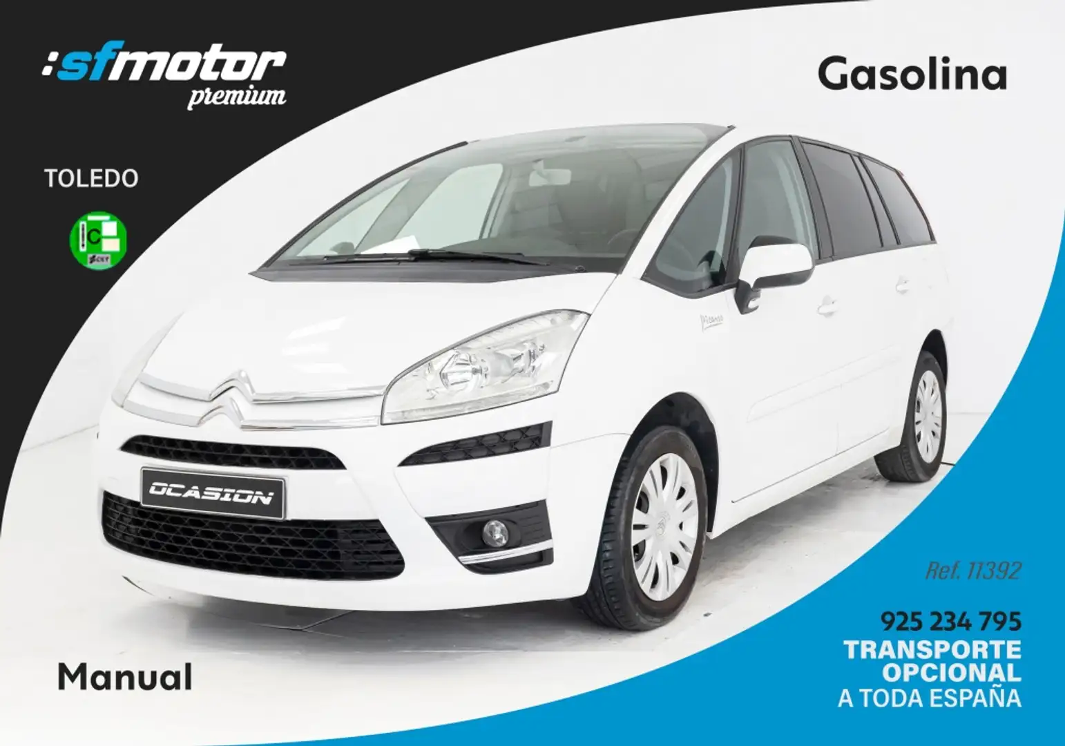 Citroen C4 Grand Picasso 1.6 VTi Attraction Blanco - 1